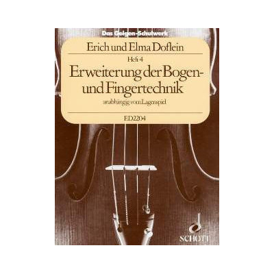 E. Doflein: Das Geigen-Schulwerk Heft 4