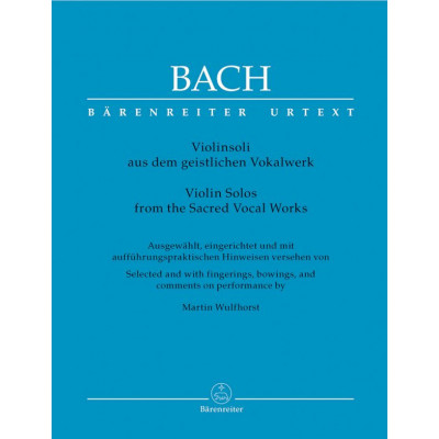 Bach Violinsoli aus dem geistlichen Vokalwerk