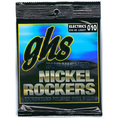 GHS BNR-L Burnished Nickel 010/046 E-Gitarre Saitensatz