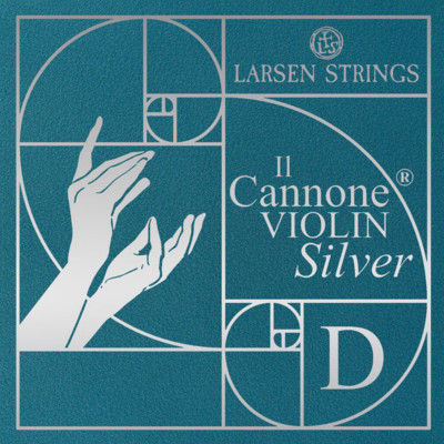Larsen Violin-Saite D Il Cannone Silver