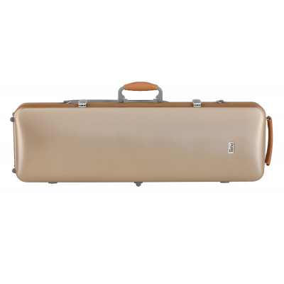 PURE GEWA Violinkoffer Polycarbonat Gold 4/4 - 1/2