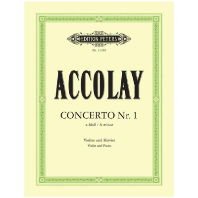 Violin Concertino a-Moll Accolay