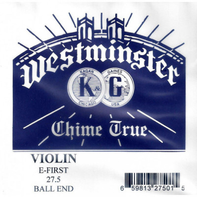 WESTMINSTER Violinsaite E mit Kugel, stark