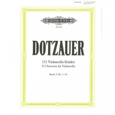 Dotzauer - 113 Violoncello-Etüden Band1