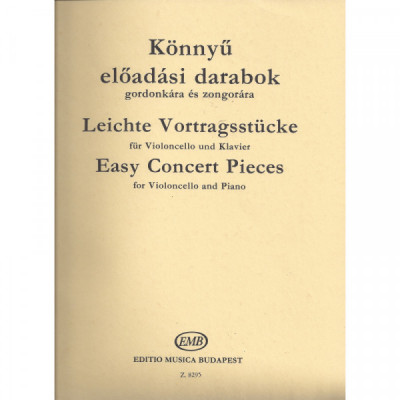 Leichte Vortragsstücke für Violoncello und Klavier