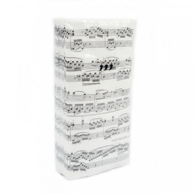 Taschentücher "Notenzeilen"