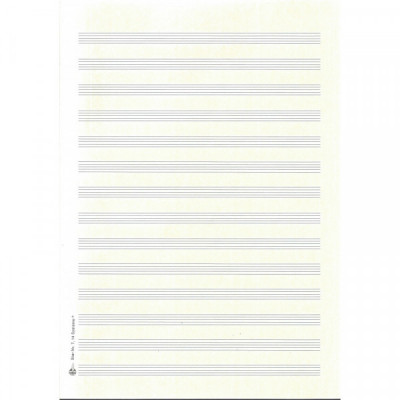 "STAR" Notenpapier Doppelbogen A4