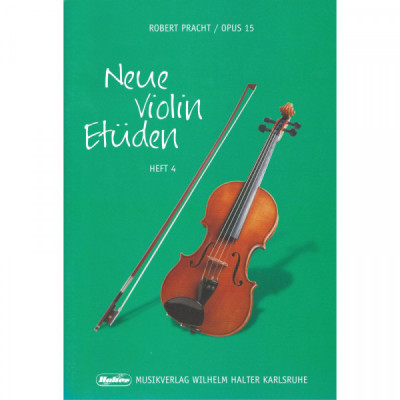 Neue Violinetüden Heft 4