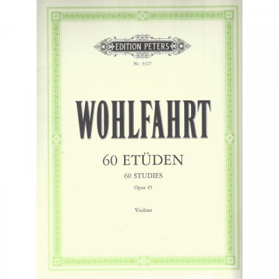 Wohlfahrt Etüden
