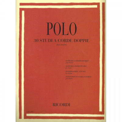 Polo 30 Doppelgriff- Etüden