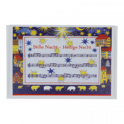 Doppelkarte, Stille Nacht, Heilige Nacht