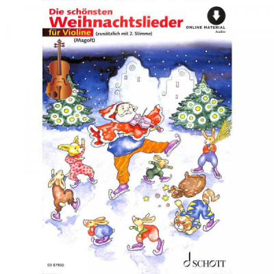 Die schönsten Weihnachtslieder für Violine