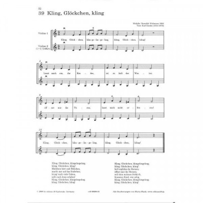 Weihnachtslieder für Anfänger