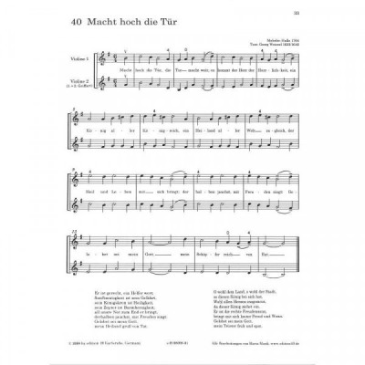 Weihnachtslieder für Anfänger