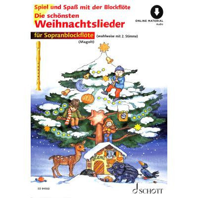 Die schönsten Weihnachtslieder für Sopranblockflöte