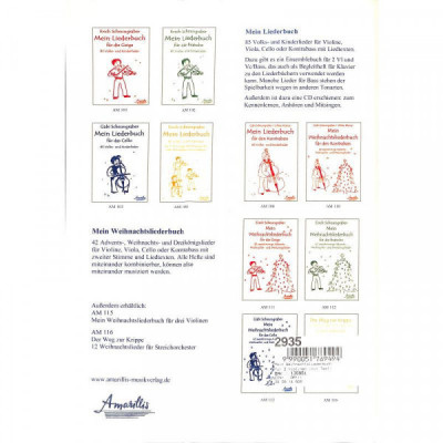 Mein Weihnachtsliederbuch für die Geige