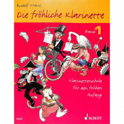 Mauz Rudolf Die fröhliche Klarinette 1 Schule