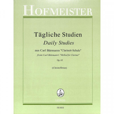 Baermann Carl Tägliche Studien op 63
