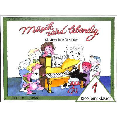 Noona Carol + Walter Rico lernt Klavier 1