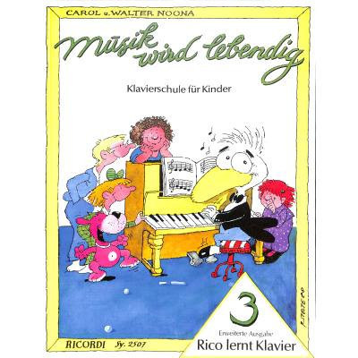 Noona Carol + Walter Rico lernt Klavier 3