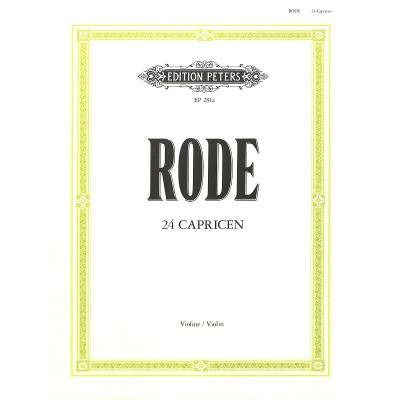 Rode 24 Capricen