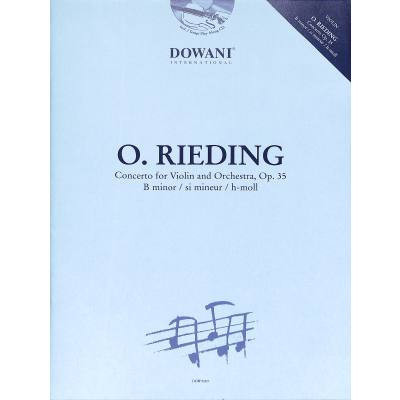 Rieding, O. - Concertino h-moll op.35