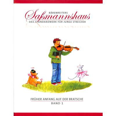 Sassmannshaus Egon Früher Anfang auf der Bratsche 1