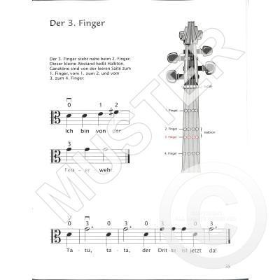 Sassmannshaus Egon Früher Anfang auf der Bratsche 1