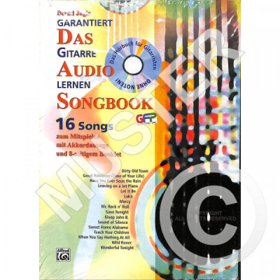 Jagla Bernd Garantiert Gitarre lernen - das Audio Songbook