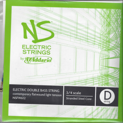 D´Addario Electric Double Baß String 3/4 D