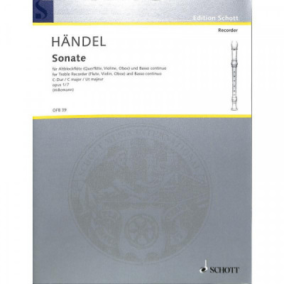Händel Georg Friedrich Sonate 4 C-Dur op 1/7