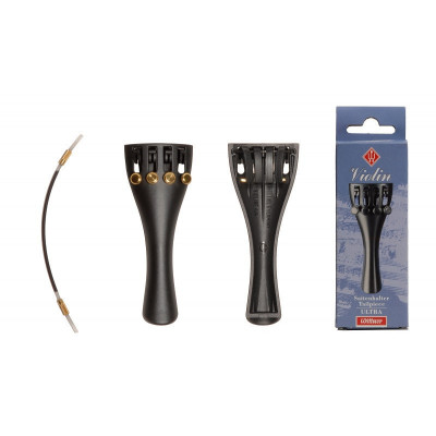 Wittner Ultra Saitenhalter Violine mit vergoldete Schrauben 4/4