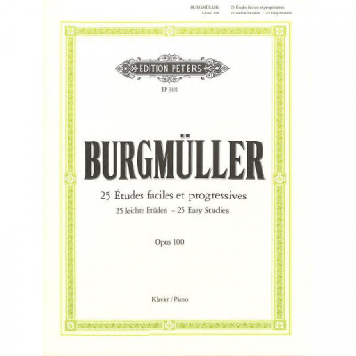 Burgmüller - 25 leichte Etüden, op. 100