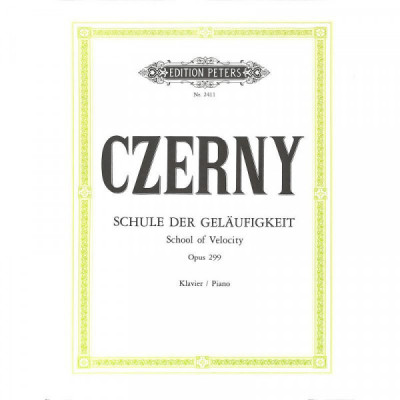 Czerny - Schule der Geläufigkeit, op. 299