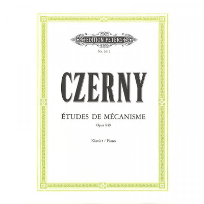 Czerny - Études De Mécanisme, op. 849
