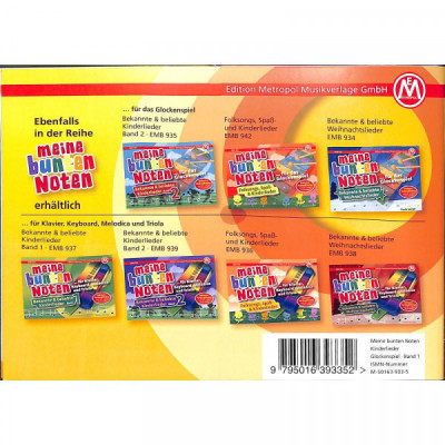 Meine bunten Noten für das Glockenspiel | Bekannte + beliebte Kinderlieder