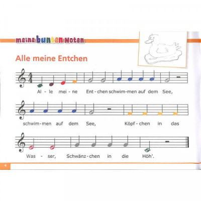 Meine bunten Noten für das Glockenspiel | Bekannte + beliebte Kinderlieder