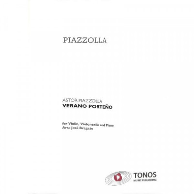 Piazzolla Astor Verano porteno Klaviertrio