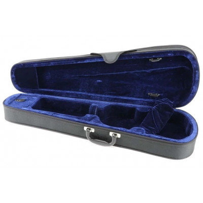 Winter Formkoffer für Violine, schwarz, JWC Größenwahl: 4/4, 3/4 und 1/4
