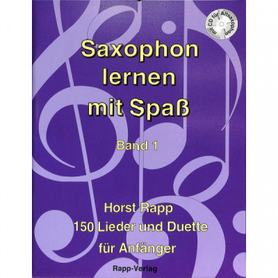 Saxophon lernen mit Spaß Band 1