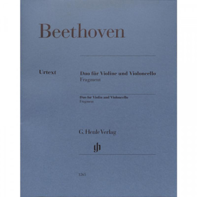 Beethoven Ludwig van Duo (Fragment)