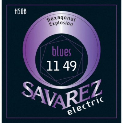 Savarez E-Gitarre-Saiten Hexagonal Explosion Nickel 11-49 Savarez E-Gitarre-Saiten Hexagonal Explosion Nickel 11-49