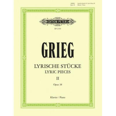 Grieg : Lyrische Stücke op.38 Band 2