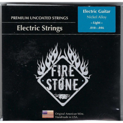 Fire & Stone E-Gitarren Saitensatz Light 10/46 Fire & Stone E-Gitarren Saitensatz Light 10/46