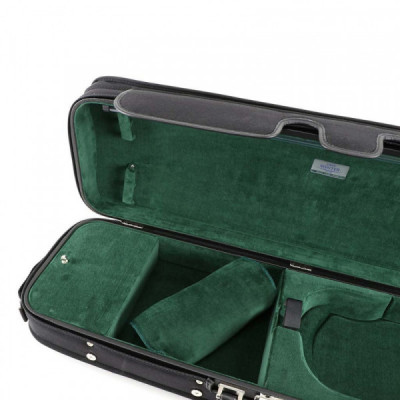 J. Winter Leichter Holzkoffer für Violine JW 3023 schwarz/blau