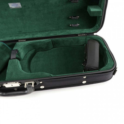 J. Winter Leichter Holzkoffer für Violine JW 3023 schwarz/blau