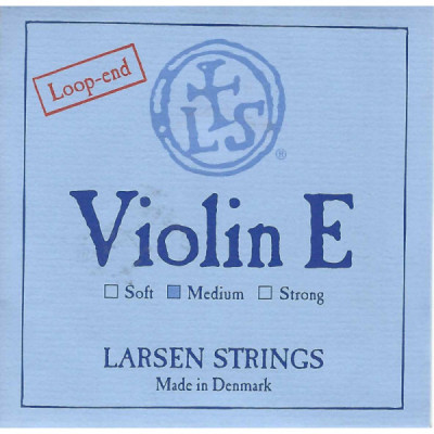 Larsen Violinsaite E Stahl mit Schlinge 4/4