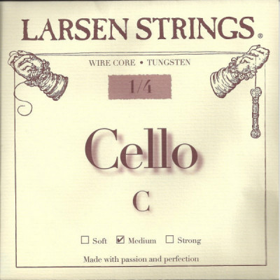 Larsen Cellosaite C für kleine Größen 3/4, 1/2, 1/4 und 1/8